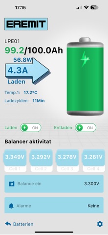 EREMIT BMS screenshot