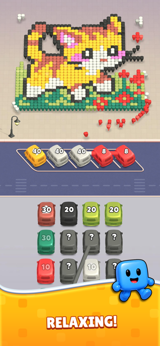 Pixel Break: Bus Sort Puzzle Screenshot 2 of 5