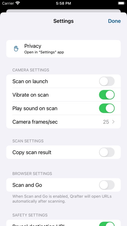 Qrafter Pro: QR Code Reader screenshot-9