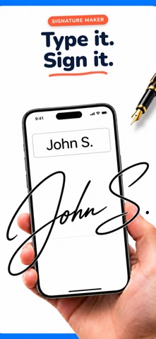 Signature Maker - eSign PDFs iPhone screenshot