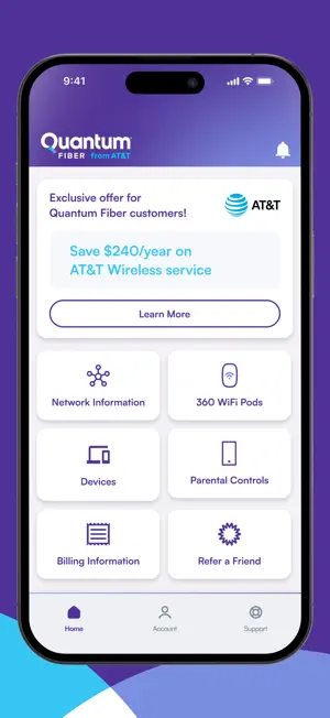 Quantum Fiber from AT&T screenshot 2