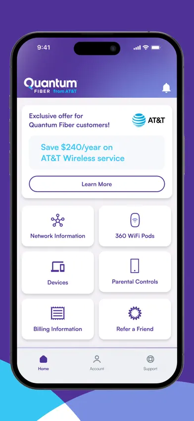 Quantum Fiber from AT&T screenshot 2