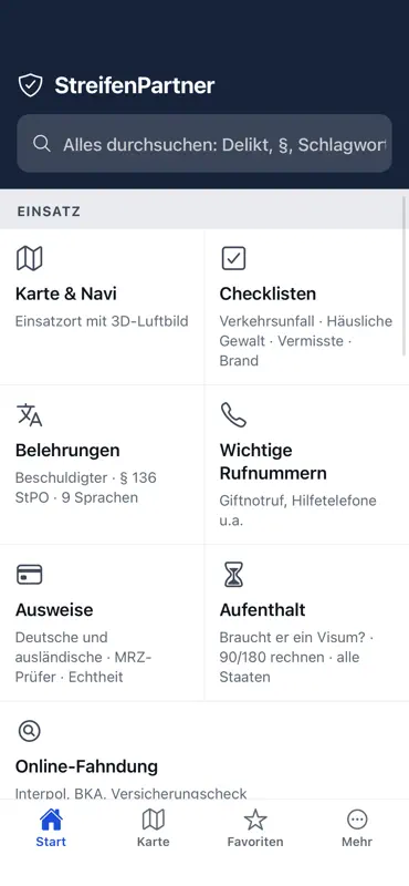 StreifenPartner – Polizei screenshot 1 of 10