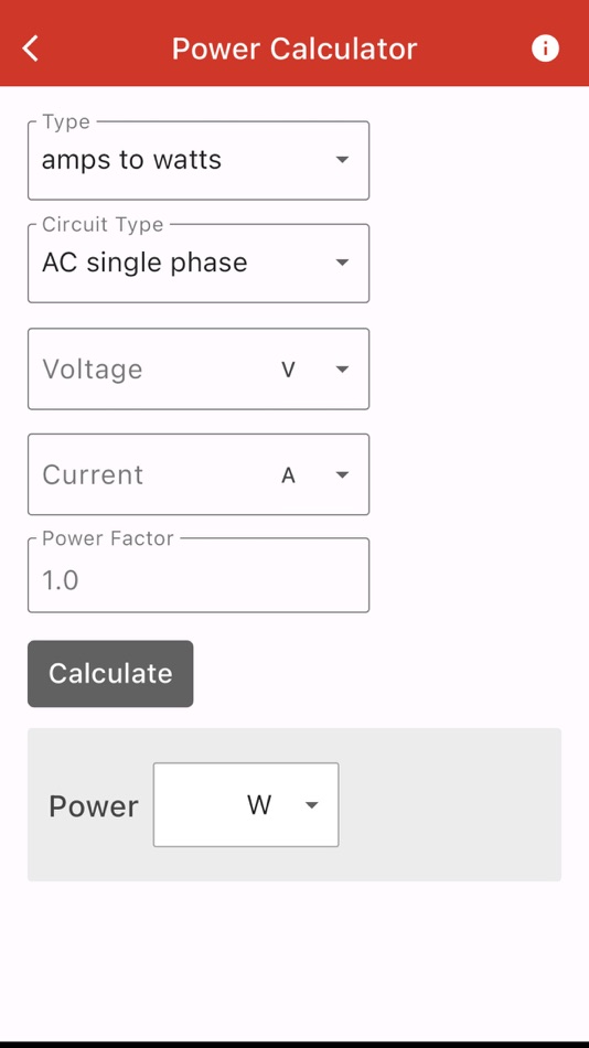 #4. Electrical Calculator Plus (iOS) Podle: Calc Hub, LLC