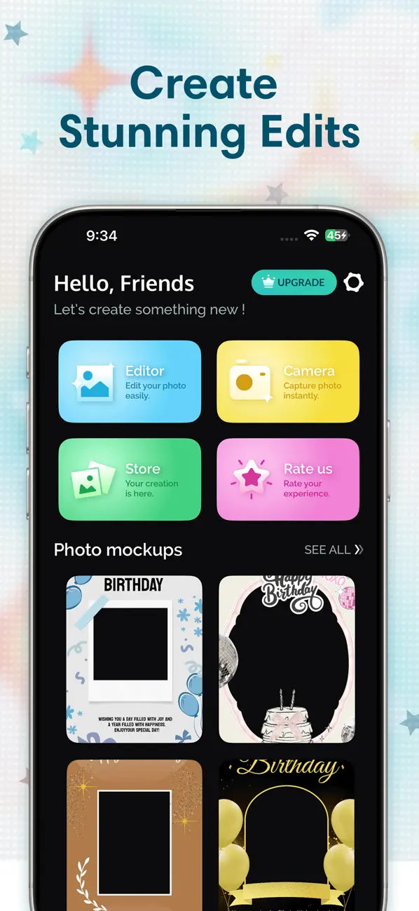Screenshot #1 pour Photo Editor: Slide Show Maker