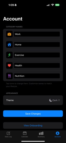 Life Rings iPhone screenshot