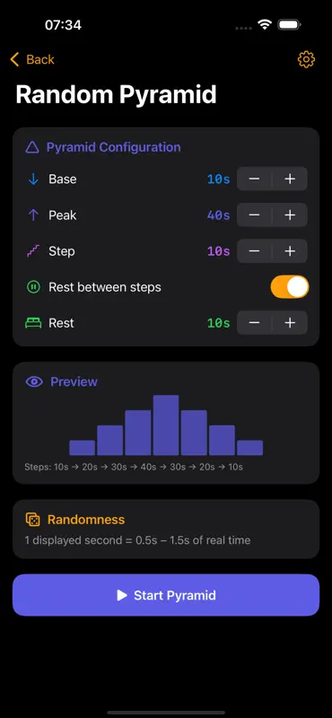 Random Intervals screenshot 3 of 5