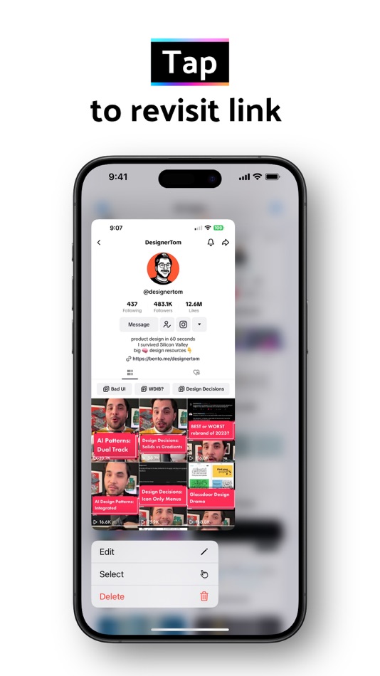 #2. Screenshot Link (iOS) By: Jordan Zeleny
