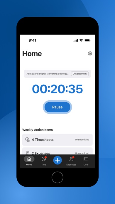 Screenshot #1 pour BigTime: Mobile