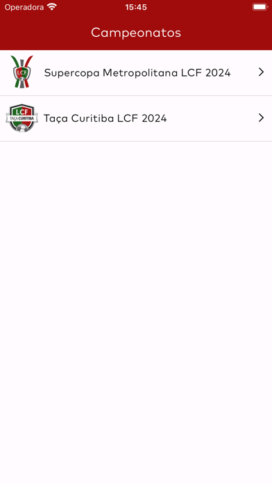 LCF - Liga Curitibana Screenshot