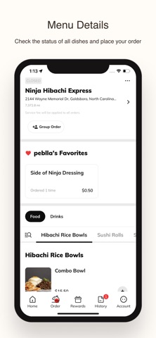 Ninja Hibachi Express screenshot