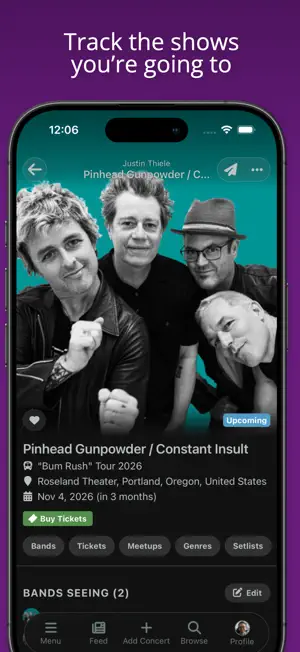 Concert Archives screenshot 4