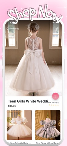 Cheap Kids Princess Dress Shop iPhone screenshot
