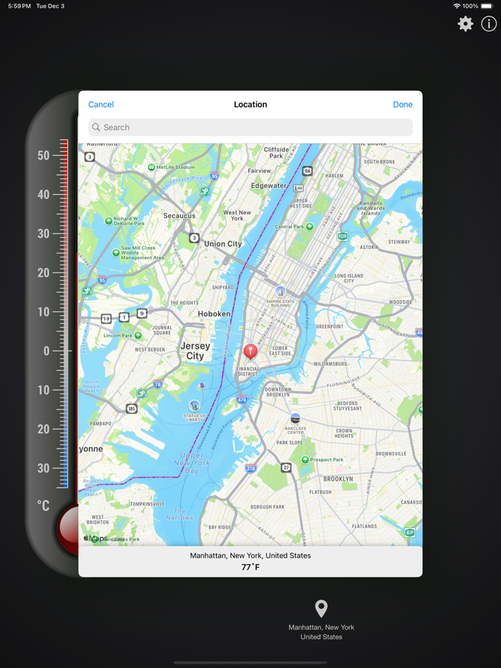 #2. Thermometer++ App (iOS) 由: Viachaslau Tysianchuk