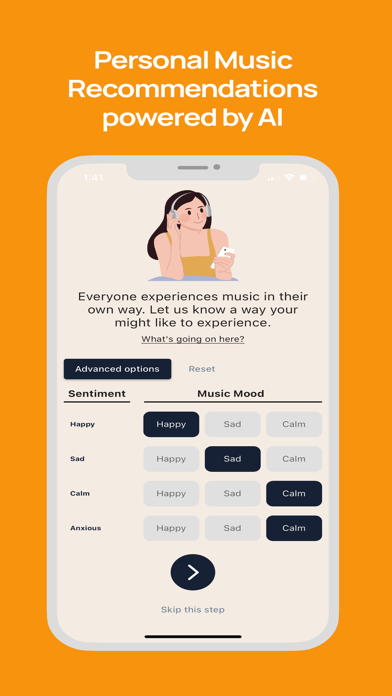Harmonia - Music Mood Journal Screenshot