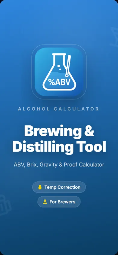 ABV Calculator: Brew & Distill screenshot 1