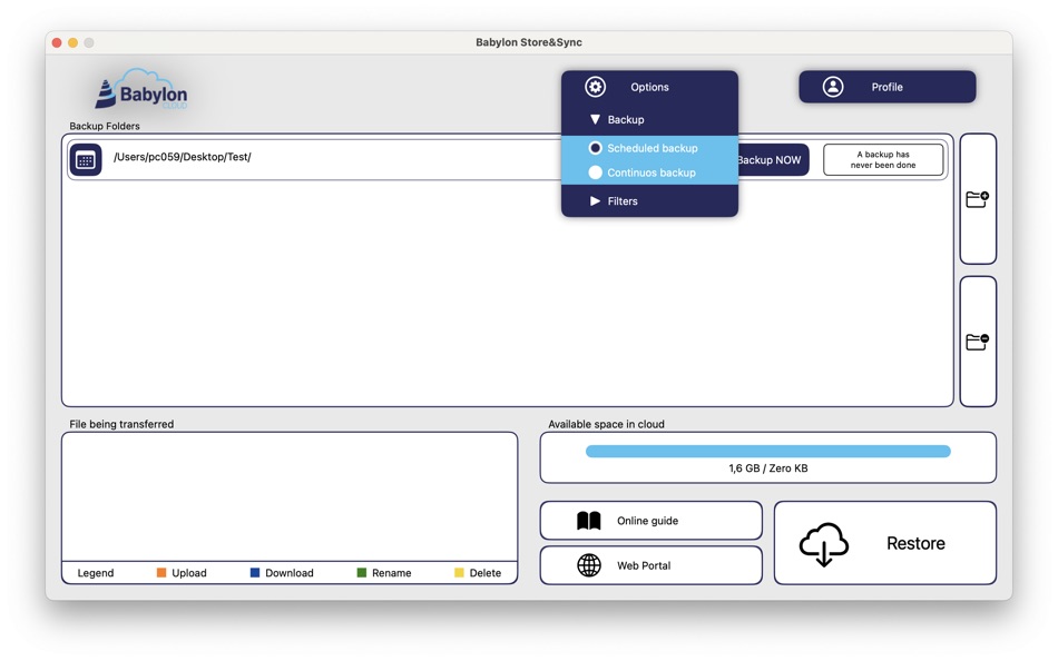 #5. Babylon Store and Sync (macOS) 由: Babylon Cloud