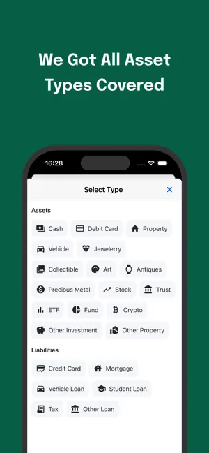 Net Worth Tracker & Analytics screenshot 3