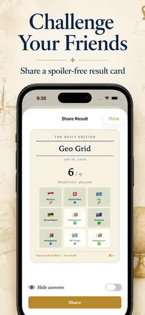 Geogrid: World Geography Quiz screenshot 3