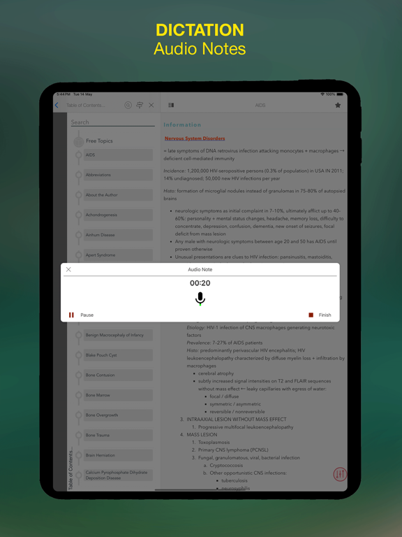 Radiology Review Manual iPad screenshot 10 - Medical app
