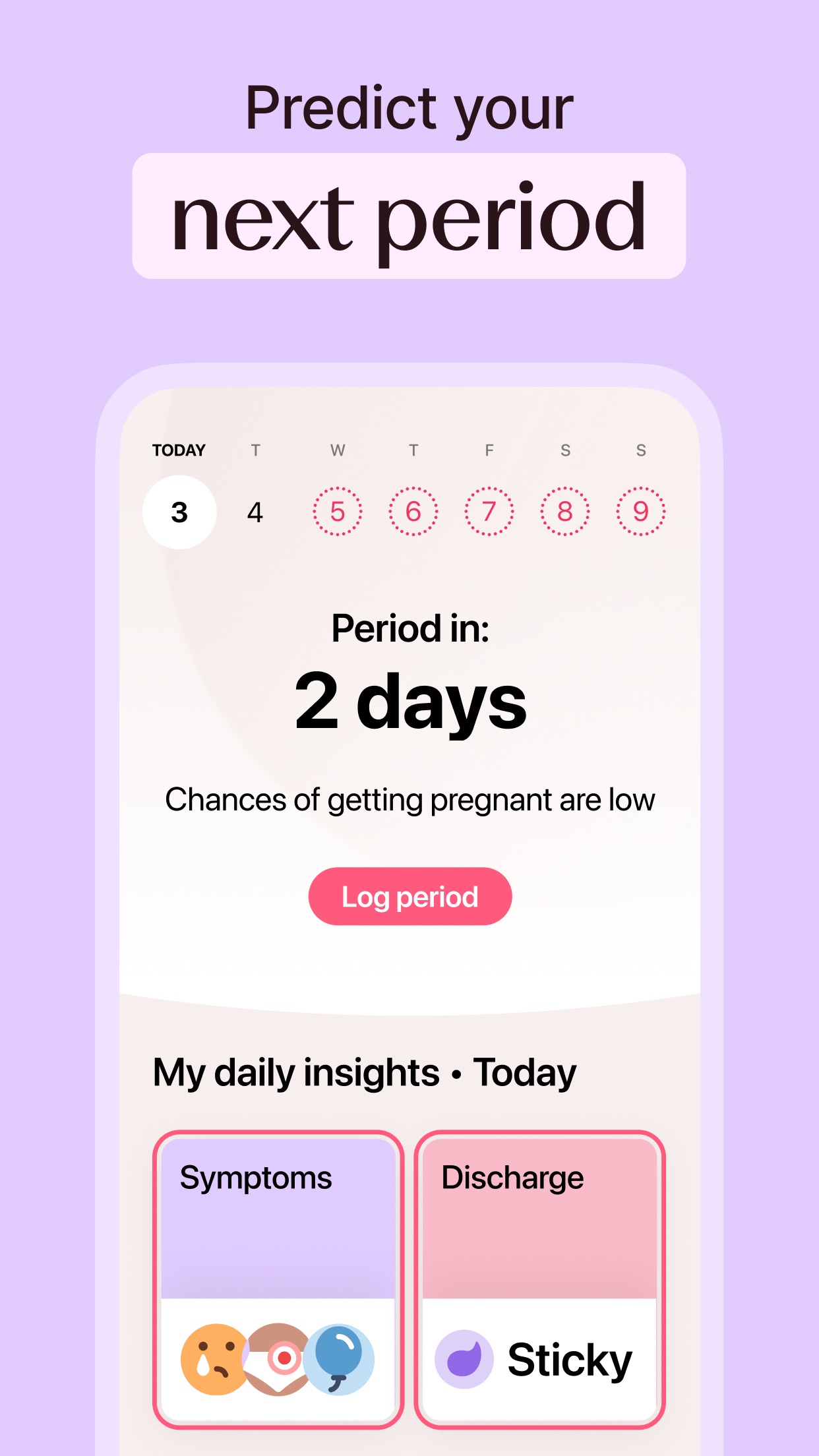 Flo Cycle & Period Tracker screenshot 1