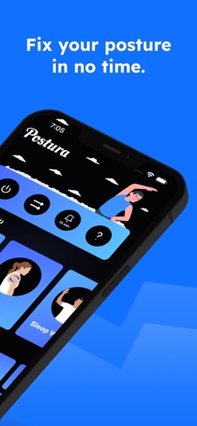 Postura - Posture Yoga Stretch iPhone screenshot