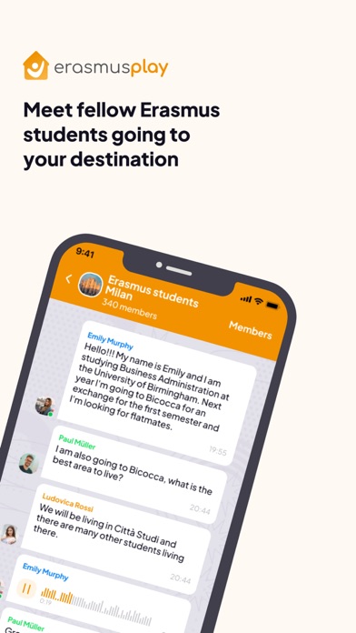 Erasmus Play Screenshot