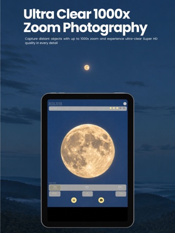 MoonScope Camera 1000x HD iPad screenshot