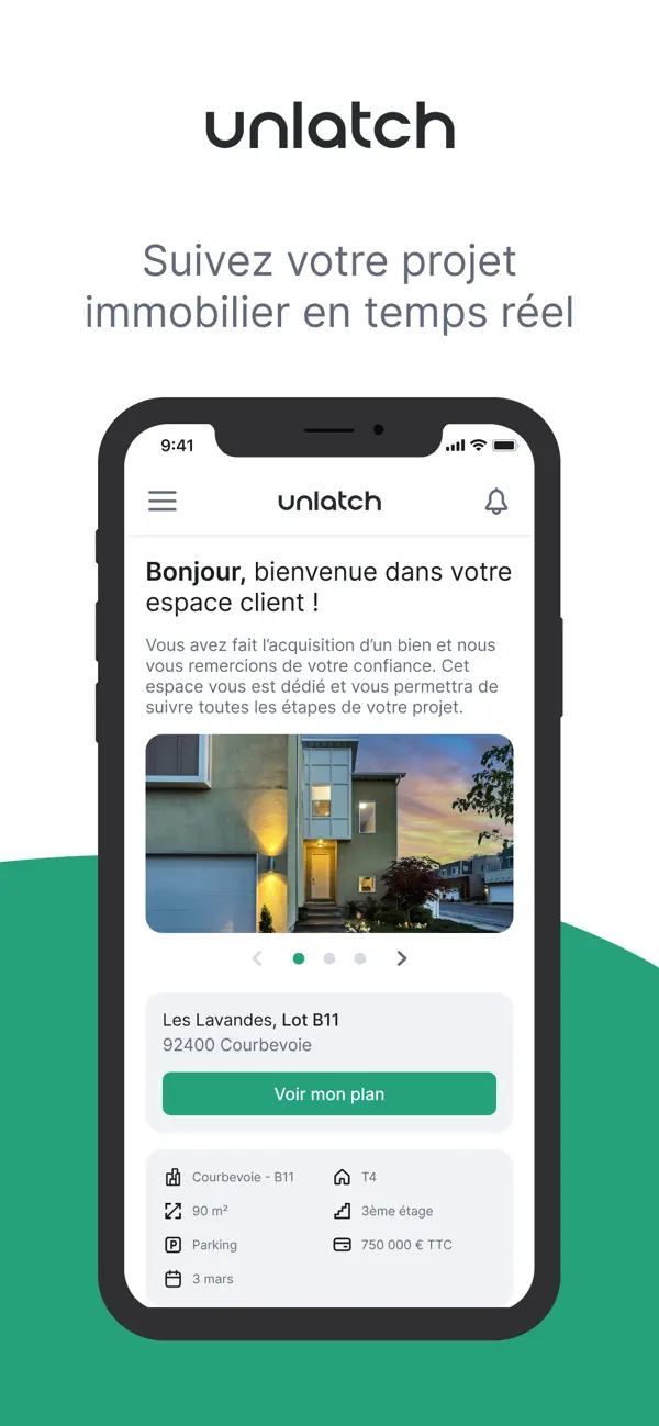 Screenshot #3 pour Unlatch - Espace client