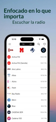 Radios España - FM y AM screenshot