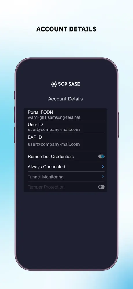 SCP SASE Client screenshot 3