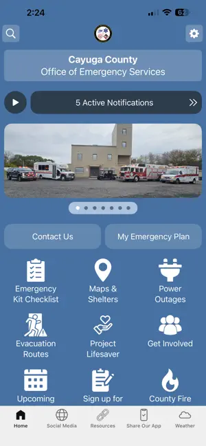 Cayuga County OES screenshot 1