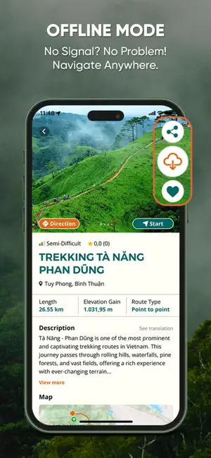 ExoTrails: Run, Trek & Camp iPhone screenshot 2