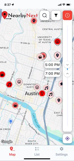 NearbyNext: Local Events Map screenshot 3