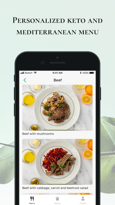 Smart Sugar Menu Screenshot