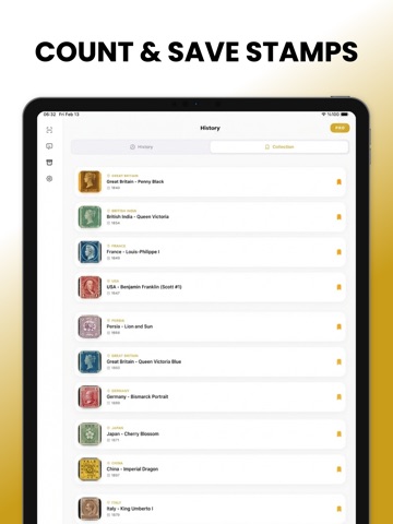 StampID: Stamp Scanner Value iPad screenshot