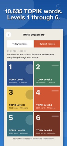 Ganada: TOPIK Korean Words Screenshot 2 of 5