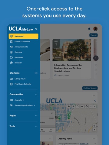 UCLA MyLaw iPad screenshot