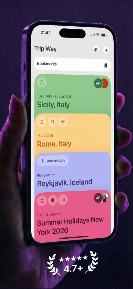 Travel Planner – Trip Way screenshot 1