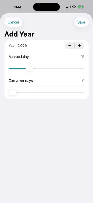 PayHoliday PTO Tracker screenshot 2