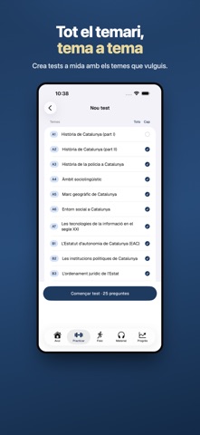 Tests Mossos d'Esquadra: Opos Screenshot 2 of 8