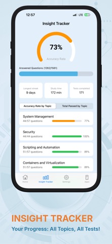 CompTIA Linux+ Exam Pro iPhone screenshot