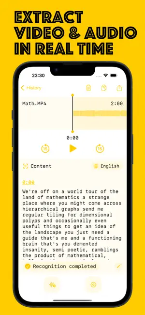 Asring : Video & Audio To Text screenshot 1