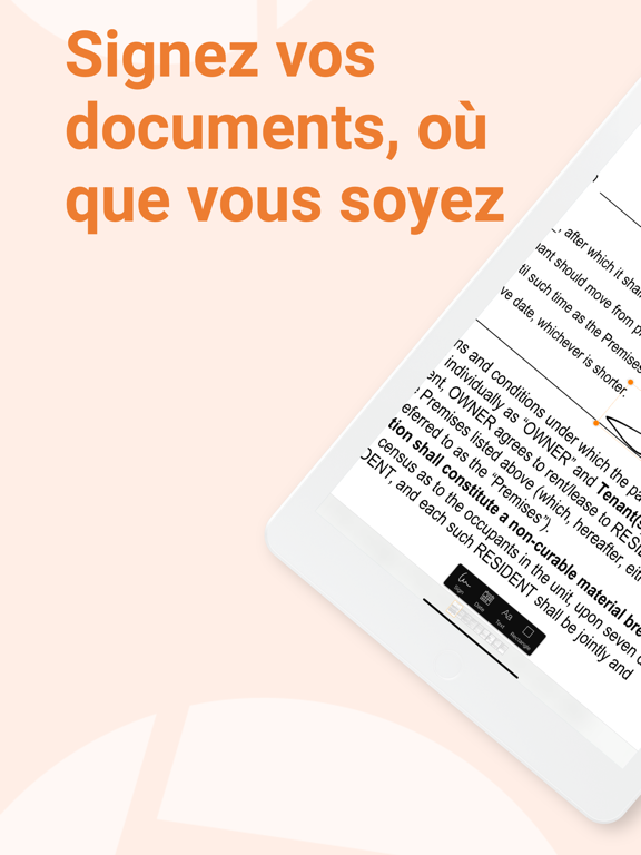 Screenshot #4 pour Genius Sign: Signer documents