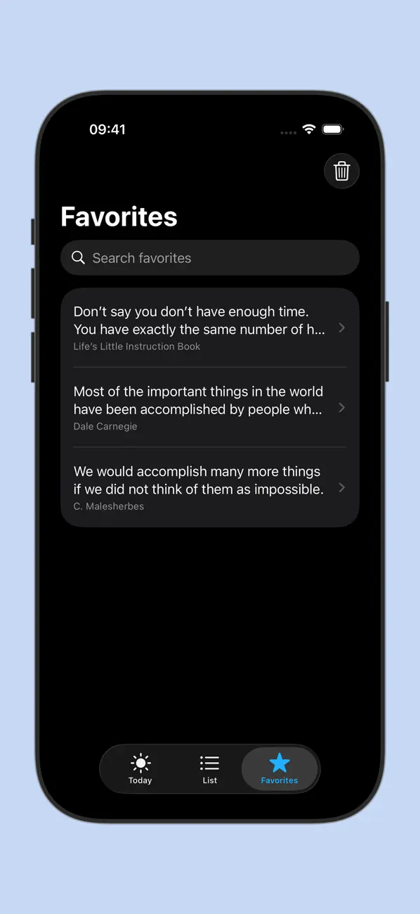 Screenshot #3 pour Citation du jour
