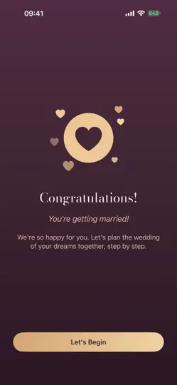 Vowo: Wedding Planner iPhone Ekran Görüntüsü 1