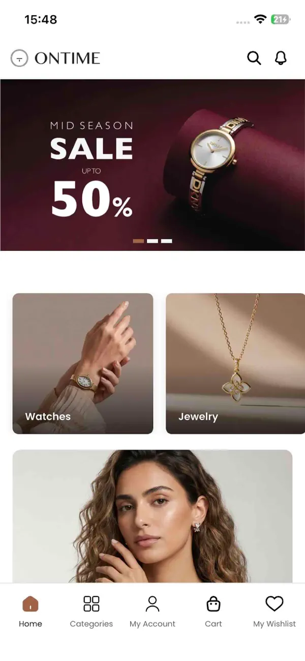 Screenshot #1 pour Ontime Online Shopping