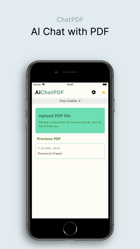 #1. AiChatPDF - Ask your PDF (iOS) 由: Oji Setyawan
