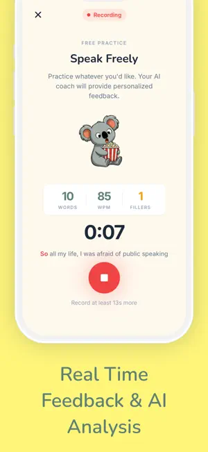 Koa - AI for Public Speaking screenshot 3