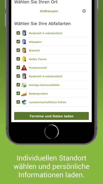 Haßberge Abfall-App